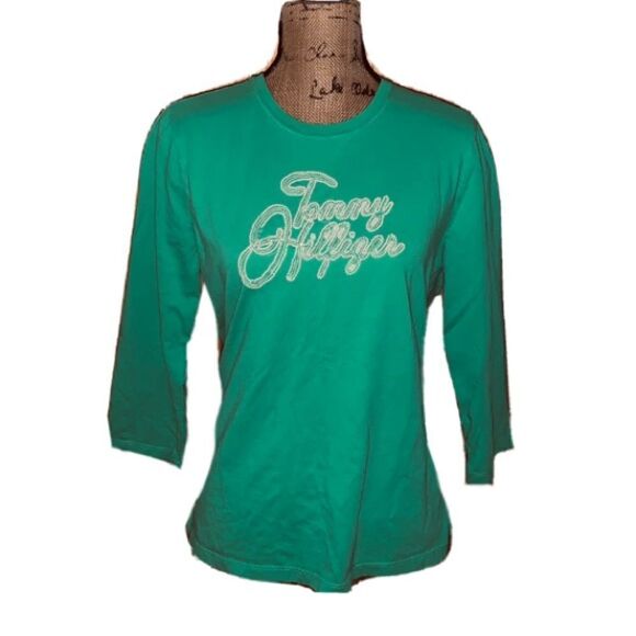 Tommy Hilfiger bling t-shirt size XL - Picture 1 of 4